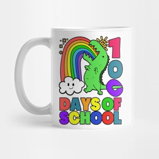 100 days of school trex Mug